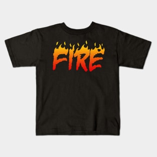 Fire Girlfriend Kids T-Shirt